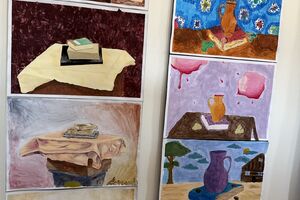 Výstava výtvarného oboru ZUŠ Bohuslava Martinů Polička