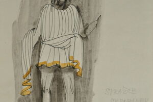 Ariadna, Janáčkova opera Brno, návrh kostýmu