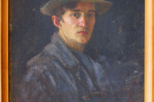 Autoportrét s kloboukem