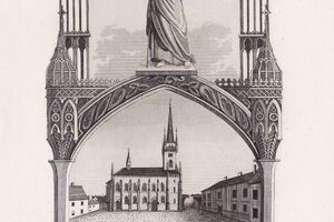 Chrám a socha sv. Jakuba velkého