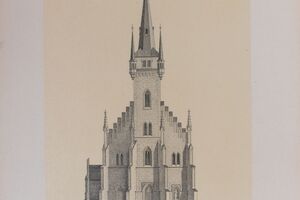 Kostel sv. Jakuba v Poličce - čelní pohled