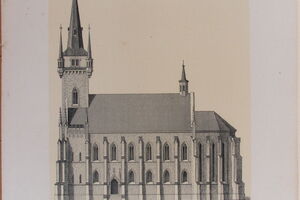 Kostel sv. Jakuba v Poličce - boční pohled