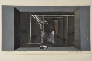 Ariadna, Janáčkova opera Brno, scéna 2D