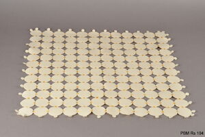 Dečka krémová z koleček