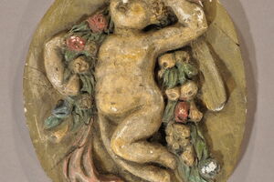 Andílek s květinami