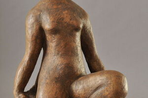 Akt v pokleku (Odalistka)