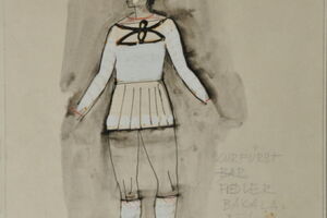 Ariadna, Janáčkova opera Brno, návrh kostýmu