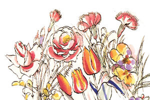 Kytice jarních zvyků 