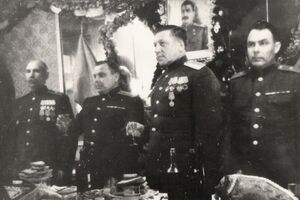 Banket na oslavu vítězství nad Němci