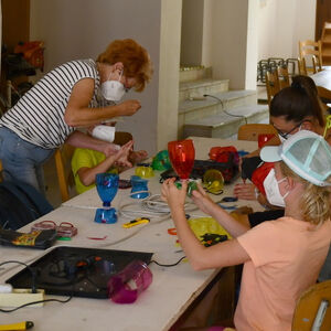 MUZEJNÍ LÉTO - dílnička - PET ART gotický pohár