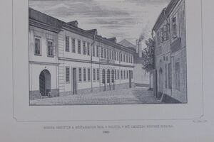 Budova škol a divadla v Poličce